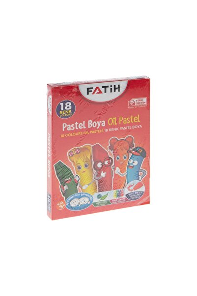 Fatih Pastel Boya 18 Renk Karton Kutu 50330/F 3307