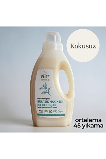 The Elite Home Organik Ve Vegan Sertifikalı Jel Bulaşık Makinesi Deterjanı 82...
