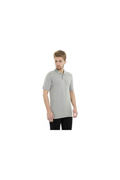 Jack & Jones Jack&Jones 12136516 Light Grey Mela/SLIM Fit T-Shirt Gri