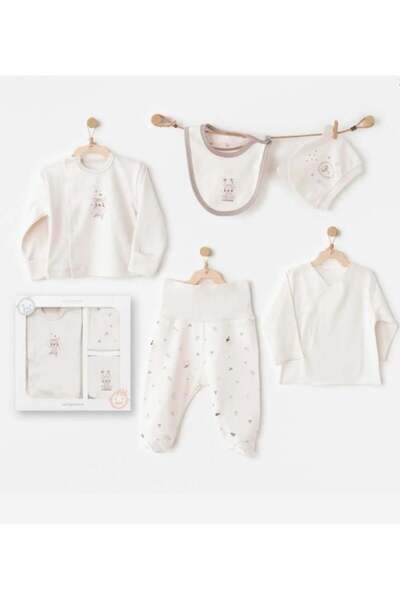 andywawa Andy Wawa Hastane Çıkışı 5li My 1st Wardrobe Ekru