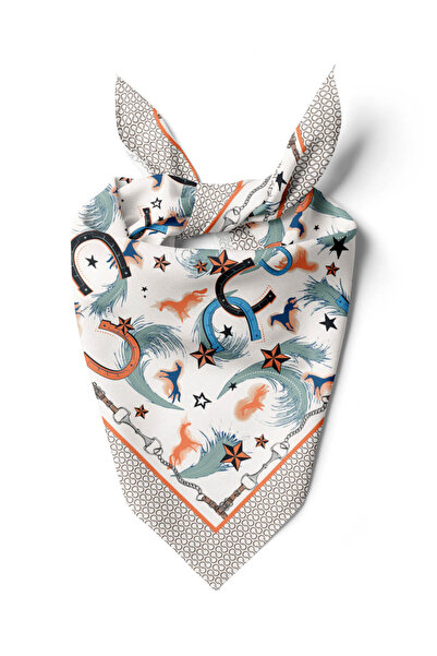 Modabutik B114 ORMAMENT HORSE TASARIM BANDANA