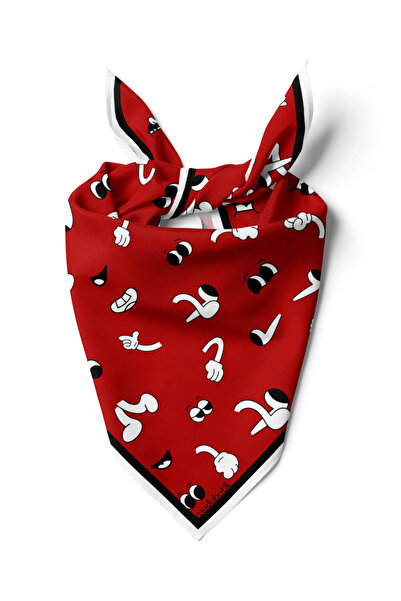 Modabutik F86 Cartoon Desenli Bandana