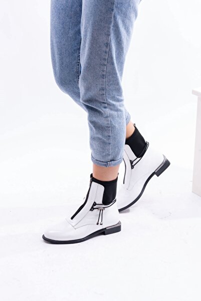 venüs ayakkabı Venüs 2153401K Beyaz Kadın Bot Beyaz