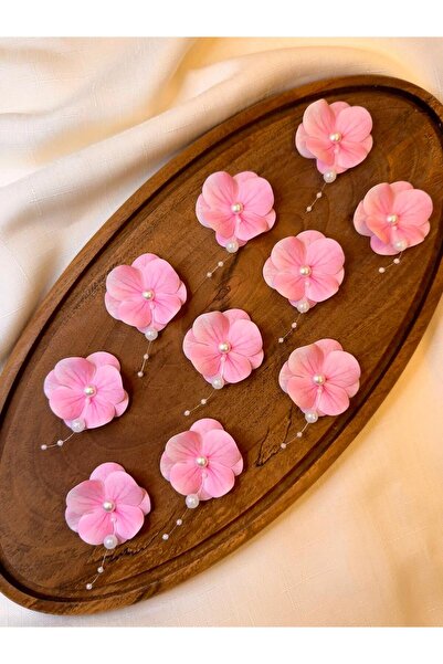 Kara Art Изкуствена перла, висяща централна украса, готова цвете - 20 броя - ...