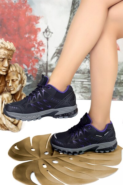 Hammer Jack Pablo G 101 201108-G Γυναικεία Μαύρα Γκρι Παπούτσια εξωτερικού χώ...