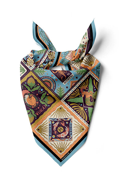 Modabutik G13 BURÇ TASARIMLI BANDANA DG12081