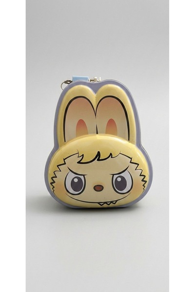 diğerr1 Labubu Figürlü kumbara Kilitli Yedek Anahtarlı