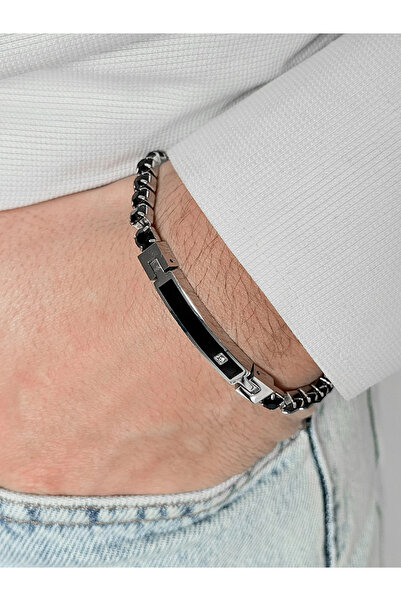 FERRO Siyah Çelik Takı FRJ10071-G