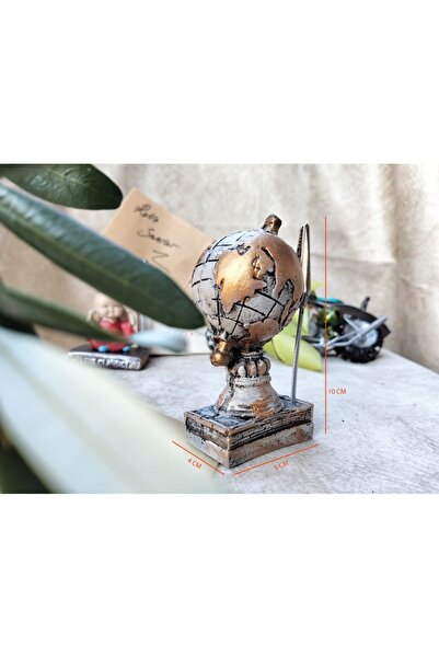 polyester döküm Not Tutucu Retro Dunya