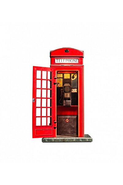 umbum 3d ışıklı puzzle telefon kutusu (telephone)