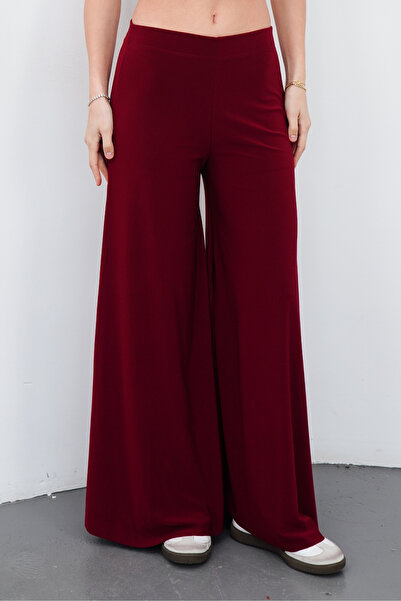 penyebizden Pants Skirt-Burgundy