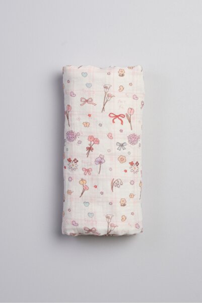 Bondberro بطانية موسلين متعددة الأغراض 100 × 85 سم 100% قطن عضوي معتمد من أوك...