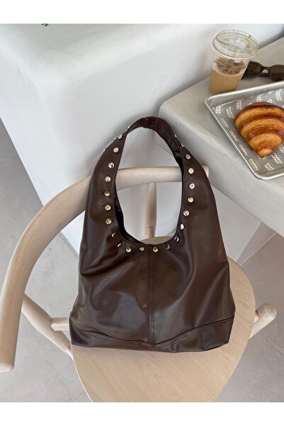 Senza Vedere Λεπτομερής τσάντα ώμου Senza χωρίς διάτρηση