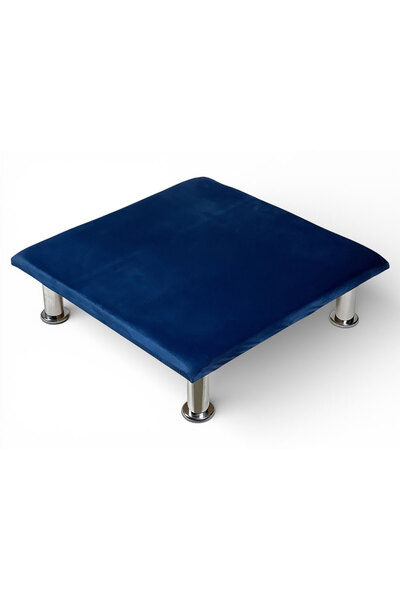 ALBADER طاولة لعب صغيرة 60×60 سم مزودة بأجراس مدمجة، طاولة أرضية للعب الورق، ...