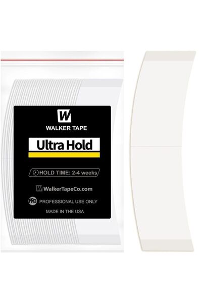 Walker Tape Ultra Hold Protez Saç Bandı - c ( hafif oval ) 2.5 cm 36 Lık Paket