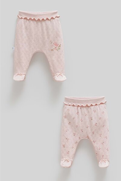 Caramell All Time Girl Double Baby Pants Dried Rose