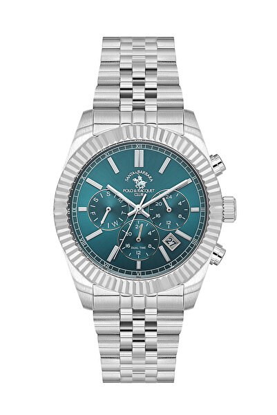 Generic Brand Legend Silver Stainless Steel Watch for Men SB.1.10653-4