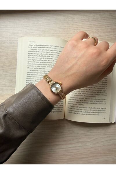 rubsey Retro Minimal Hasır Kordon Vintage Kadın Kol Saati Kare