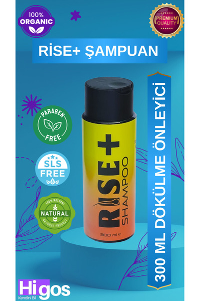 RİSE + DÖKÜLME ÖNLEYİCİ %100 DOĞAL ŞAMPUAN