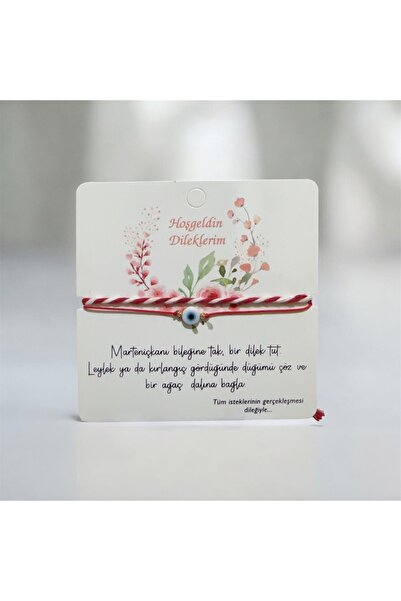 Smr Bijuteri Nazar Boncuklu Marteniçka Şans Bileklik Seti