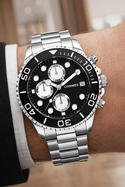 COMMES Renkli Cam Erkek Kol Saati Fonksiyonlar Aktif Bileklik Hediyesi Ile Sd...