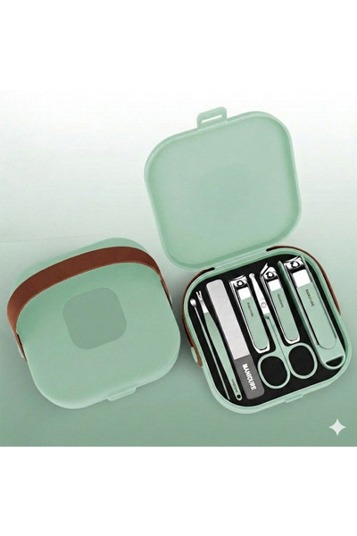 Acarlar Ticaret 8 in 1 Portable Manicure Set with Box