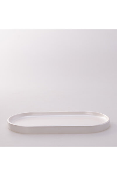 Selim Victoria Oval Tray Small Pearl