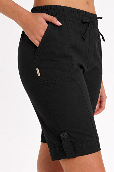 Heaven Ephesus Kadın Keten Şort - 2050