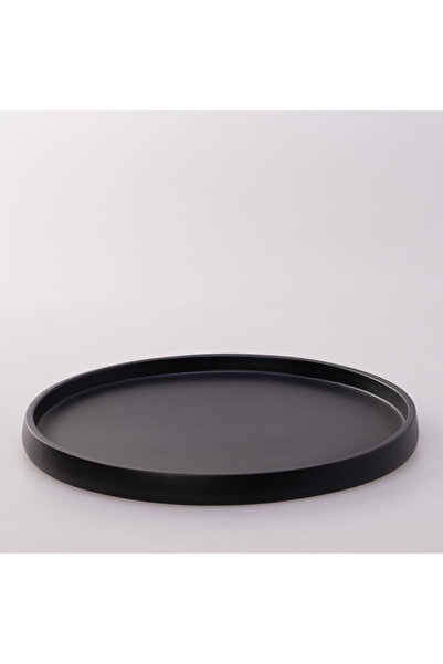 Selim Victoria Round Tray Black
