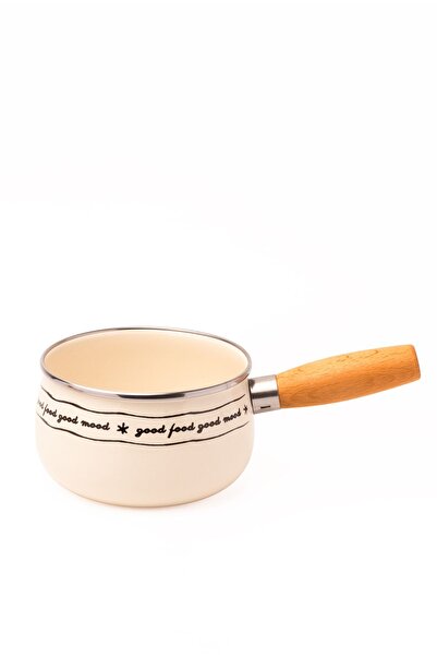 EMAYlab Mood Emaye Sos/sütlük/yumurta Tavası 1,3 Litre - 16 Cm (İNDÜKSİYON DAHİL TÜM OCAKLARA UYGUN)