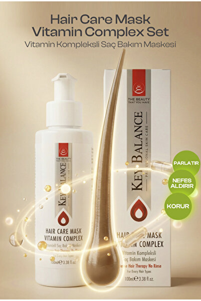keybalance sağlık ve form Key Balance Vitamin Kompleksli Saç Bakım Maskesi – ...