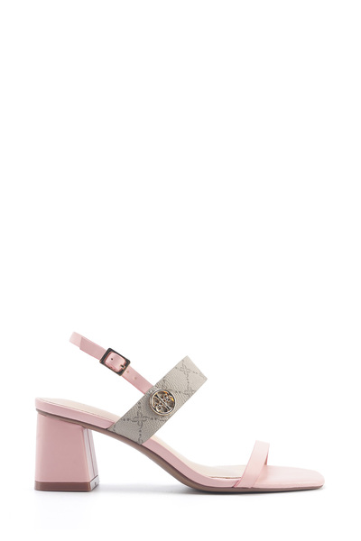 Nine West Γυναικεία πέδιλα με τακούνι NACEDIA 5FX Pink