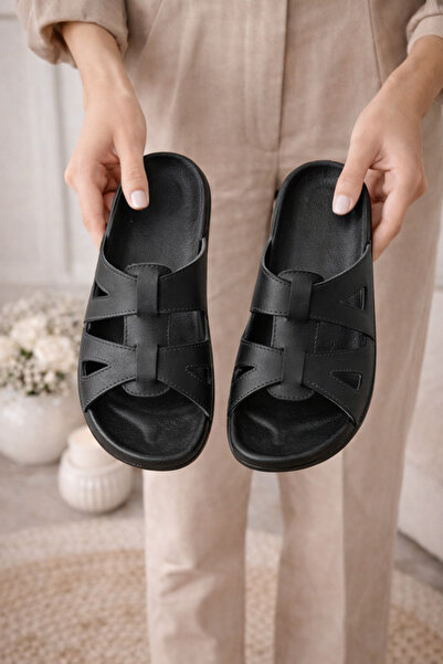 Babetty Önü Kapalı Masaj Tabanlı Anatomik Yumuşak Günlük Terlik