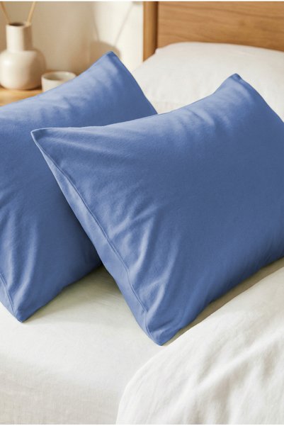 Erko Dört Mevsim 2 Pillowcases 100% Cotton Combed Cotton Fabric 50X70Cm |   Flexible Structure, Suitable for Bedding Sets and Sets
