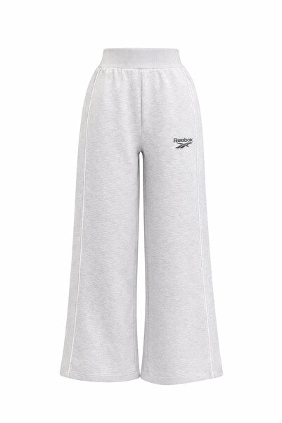 Reebok BAILEY WIDE LEG PANT Gri Kadın Eşofman Altı