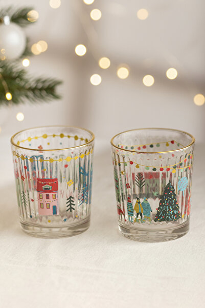 Rakle Cozy Winter Optic 2-Piece Water Glass Set 360 Cc