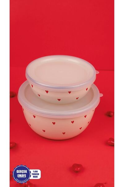 EMAYlab Cupid 12-14 cm Kase Seti (Ocaklarda Kullanılabilir/Yemek Taşımak İçin...