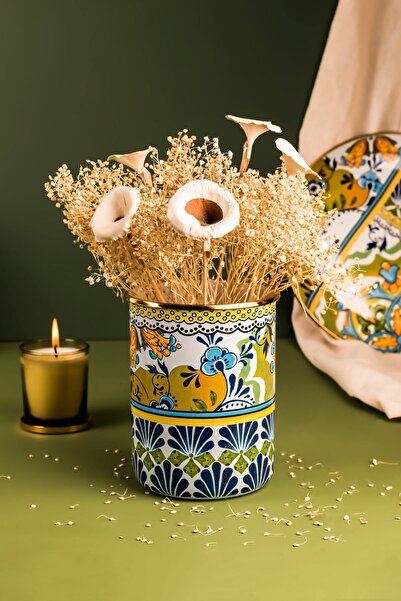EMAYlab Selge Enamel Decorative, Multi-Purpose Vase