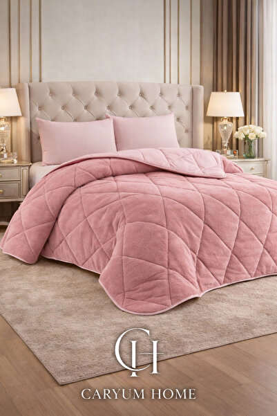 CARYUM Bračni Set za spavanje u boji praha, 4 dela Welsoft