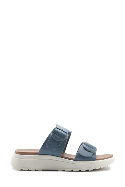 Polaris 166994.Z5FX Mavi Kadın Terlik