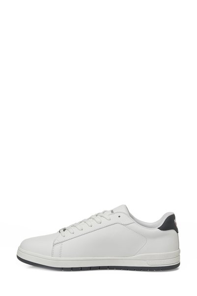 U.S. Polo Assn. حذاء رياضي رجالي أبيض من مارلون 6FX