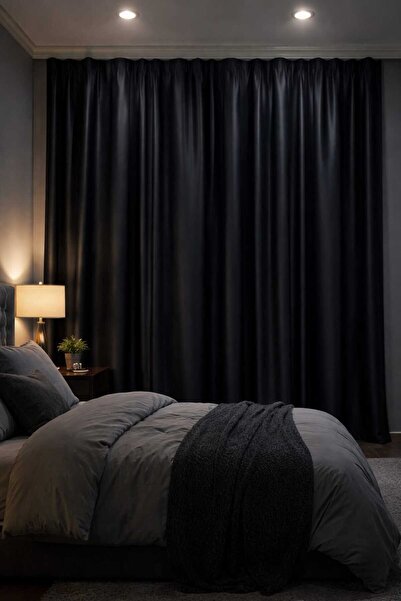 özdeğer home 270x320 blackout karartma ışık geçirmez fon perde sıcak soğuk en...