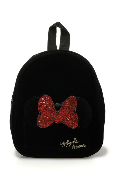 MINNIE VELVET BPCK 4PR Siyah Kız Çocuk Sırt Çantası