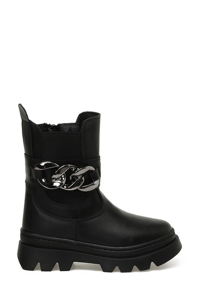 Binono HERAS K NGO P 3PR Black Girls Biker Boots
