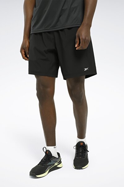 Reebok Workout Ready Woven Erkek Siyah Şort