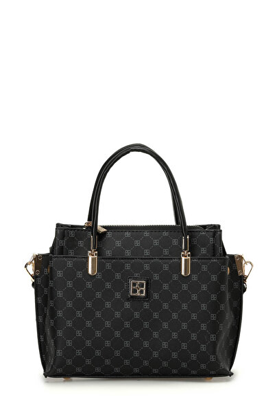 Butigo Черна дамска чанта Mng Bolmeli El 4Pr