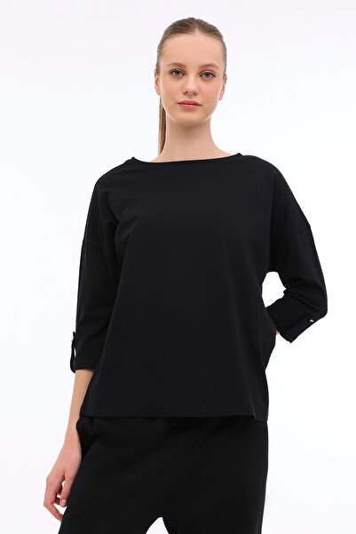 Kinetix WL 11BILLIE 5PR Negru pentru femei cu mânecă scurtă tricou