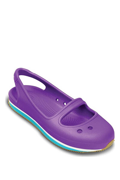 Crocs RETRO MARY JANE Mor Kız Çocuk Sandalet
