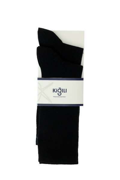 Kiğılı Set de 2 șosete din bumbac simplu