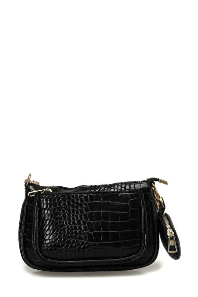 Butigo KRK IKILI CPRZ 4PR Siyah Kadın Çapraz Çanta